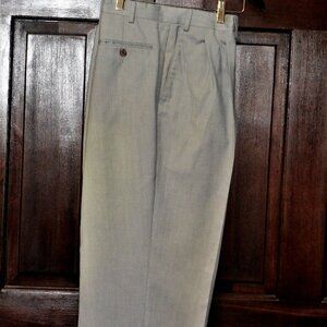 Polo Ralph Lauren Gray Pinstripe Pants  Dress or Casual Size 34 x 32